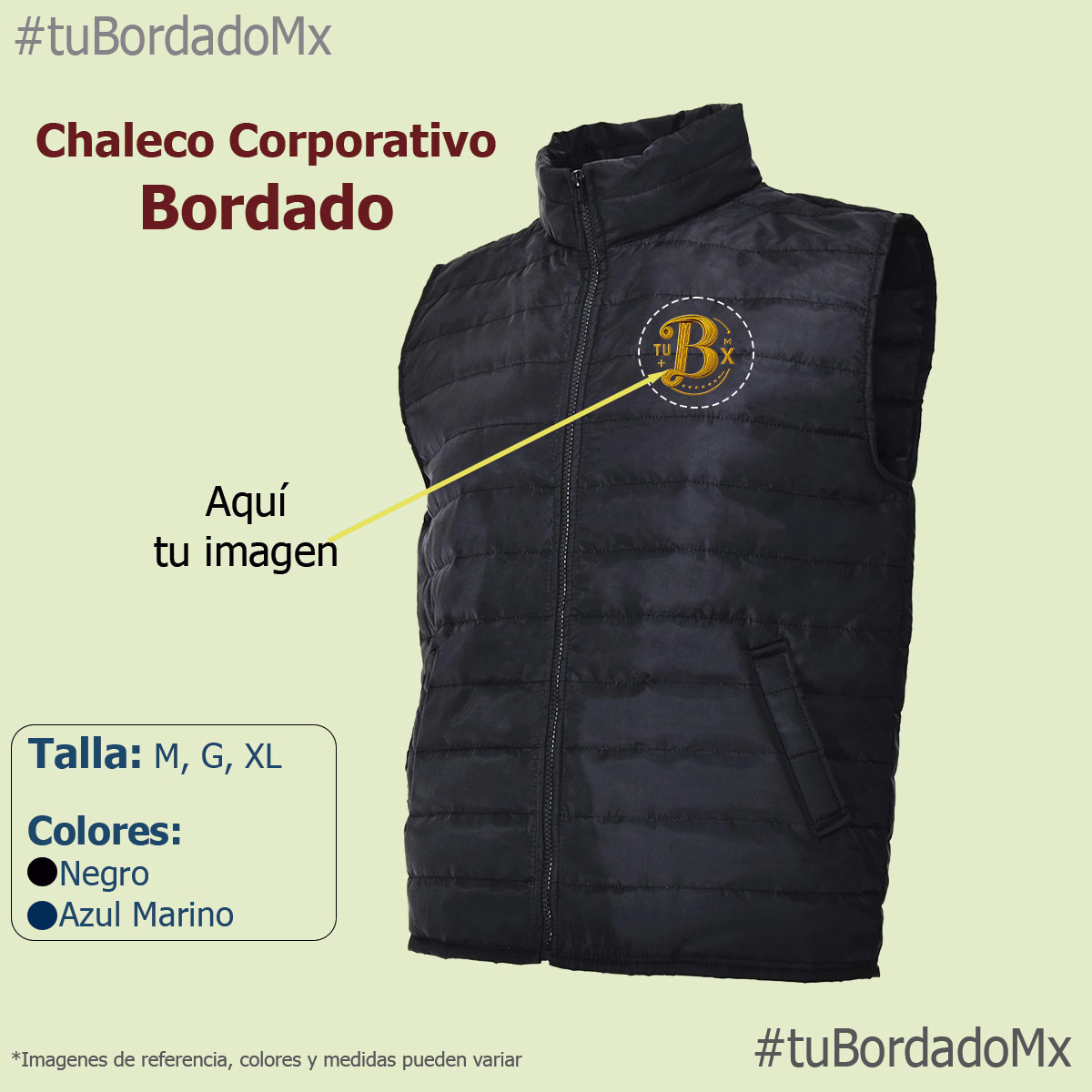 Chaleco Corporativo Bordado